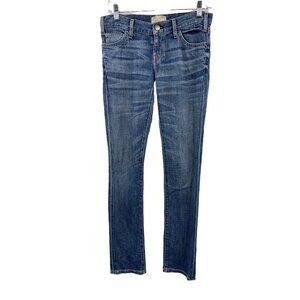 Current/Elliot The Straight Leg Traveled Medium Wash Jeans Size 28